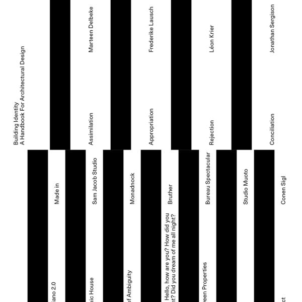 Apresentação do livro “CARTHA on Building Identity” dia 15 de maio pelas 12h no átrio da AEFA 